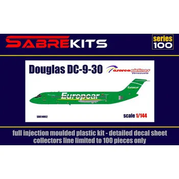 Plastikový model Douglas DC-9-30 Aserca airlines - SabreKits SBK14002