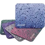 Allsop podložka pod myš, kapky - modrá