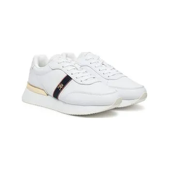 Dámská obuv Sneakersy Tommy Hilfiger Webbing Runner FW0FW08904 Bílá 36