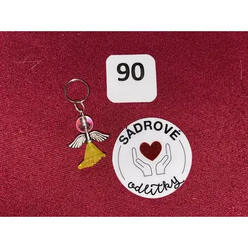 Přívěsek HandMade by NiJa + VeJa Přívěšek - andílek pro štěstí/ radost č.90