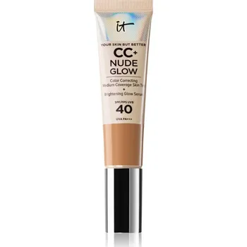 IT Cosmetics Your Skin But Better CC + Nude Glow CC krém pro rozjasnění pleti SPF 40 Neutral Tan 32 ml