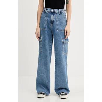 Dámské džíny Džíny Tommy Jeans dámské, modrá barva, DW0DW20479 55J, vel. 27/30