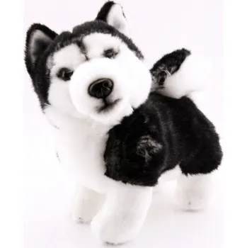 plyšák Plyšový pes Husky 21cm eco-friendly