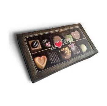 Bonboniéra Pralinky Love: 10 ks pralinek