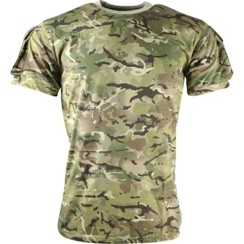 Pánská móda KOMBAT triko TACTICAL VELCRO krátký rukáv BTP vel.M