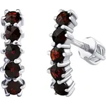 Silvego Stříbrné náušnice Barno s Brilliance Zirconia SILVEGOB380188SEGR + 2 měsíce na vrácení zboží