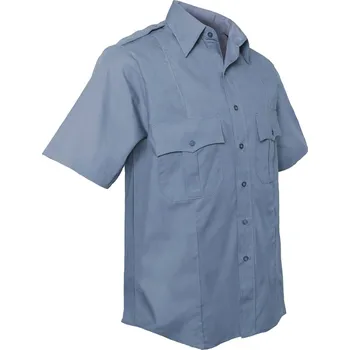 Pánská košile ROTHCO košile POLICIE A SECURITY krátký rukáv SVĚTLE MODRÁ