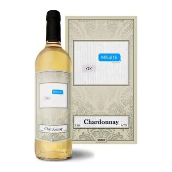Víno Bílé víno Miluji tě, OK: 0,75 l