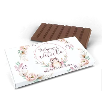 Čokoláda Margaret Belgická čokoláda - motiv 14 Nejlepší paní učitelka, 240 g