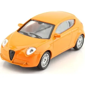 autíčko Alfa Mito oranžový model auta Mondo Motors 1:43