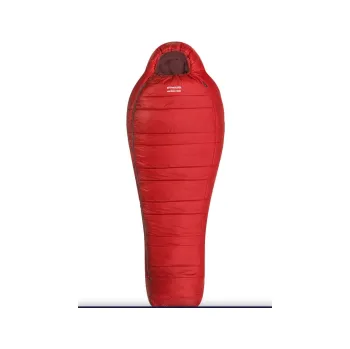 Spacák Pinguin Magma 630 red výška osoby do 195 cm - pravý zip; Červená spacák + DÁREK DLE VÝBĚRU!