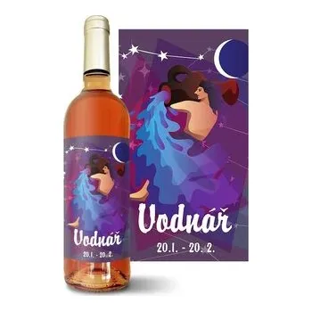 Víno Růžové víno Vodnář: 0,75 l