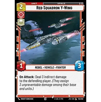 Karetní hra Red Squadron Y-Wing 149/202 - Jump to Lightspeed Typ karty: Standard