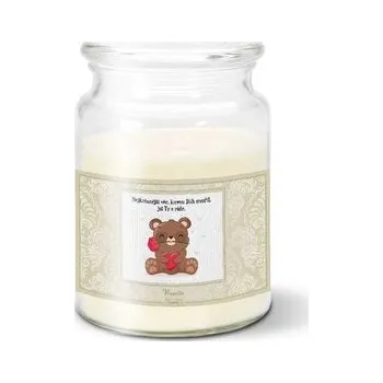 Svíčka Svíčka Nejkrásnější věc, kterou Bůh stvořil, jsi Ty a růže: 500 g