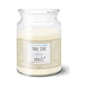 Svíčka Svíčka Tohle jsou nejlepší rodiče: 500 g