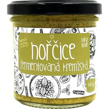 Hořčice Goodie Hořčice fermentovaná - kremžská 135 g