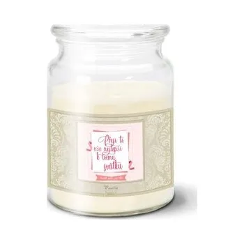 Svíčka Svíčka Přeji ti vše nejlepší k tvému svátku: 500 g