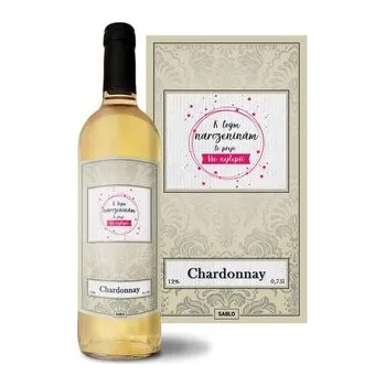 Víno Bílé víno K tvým narozeninám ti přeji vše nejlepší: 0,75 l