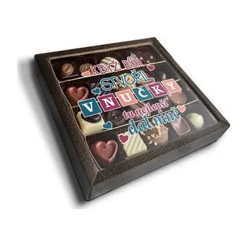 Bonboniéra Pralinky Když Bůh stvořil vnučky: 20 ks pralinek