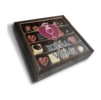 Bonboniéra Pralinky Král vína: 20 ks pralinek