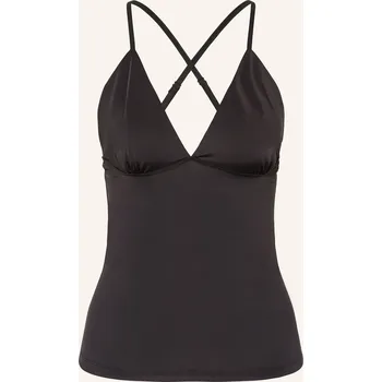 Samsøe Samsøe Dámský Saténový Top Safaye, černá, 40