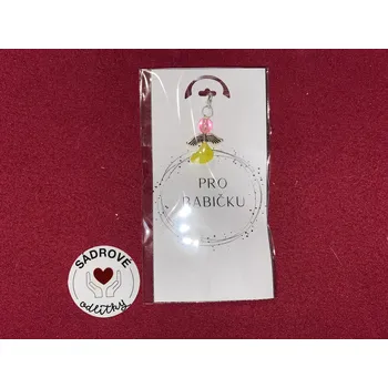 HandMade by VeJa Dárková karta - pro babičku (kolečko)