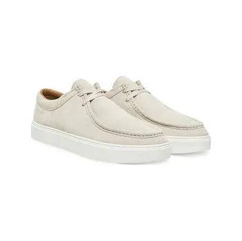 Pánské polobotky Polobotky Calvin Klein Hybrid Apron Laceup Su HM0HM01967 Béžová 43