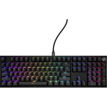 Klávesnice Genesis Thor 404 černá RGB Gateron Yellow Pro
