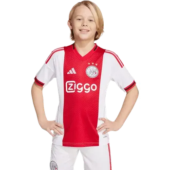 Dětský domácí dres Adidas Ajax Amsterdam 25/26 bílo-červený