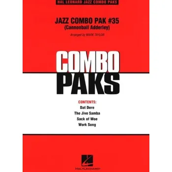 Jazz Combo Pak #35 - Cannonball Adderley (noty pro jazzové kombo, party, partitura)