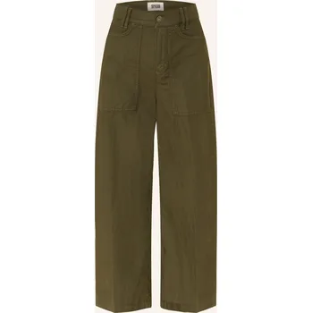 Dámské džíny Drykorn Dámské Barrel Džíny Derive, zelená, 36