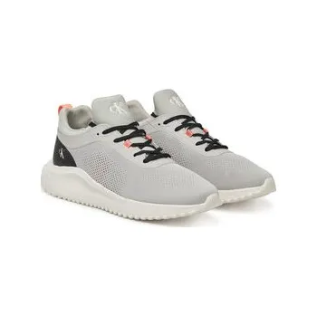 Pánská obuv Sneakersy Calvin Klein Jeans Eva Runner Tech Knit YM0YM01293 Šedá 42