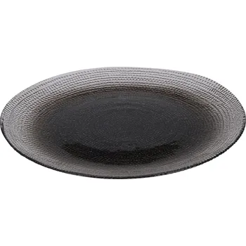 Talíř Home Styling Collection Skleněný dezertní talíř LAKRIS, Ø 21 cm
