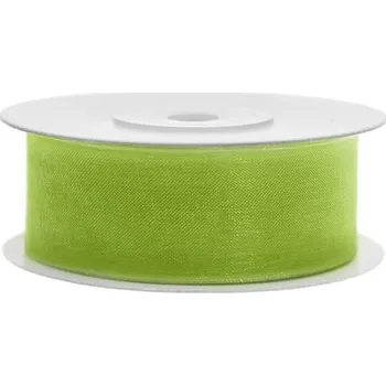 Stuha Šifónová stuha zelená