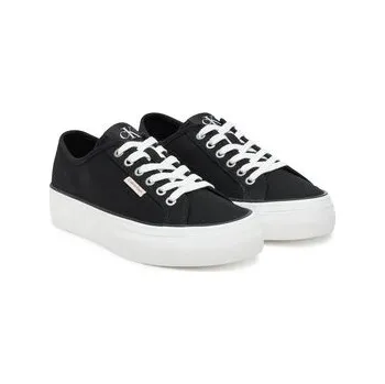 Dámská obuv Tenisky Calvin Klein Jeans Vulc Flatform Ctn Logo Tag YW0YW01838 Černá 38