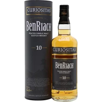 Whisky BenRiach Curiositas 10yo 46% 0,7l (tuba)