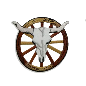 Nažehlovací nášivka - western (9,4 x 8,5 cm)