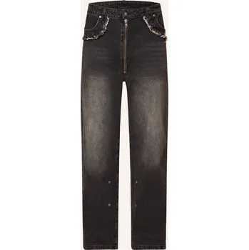 Dámské džíny Atelier D’Roupa Pánské Džíny Regular Fit, black, 34