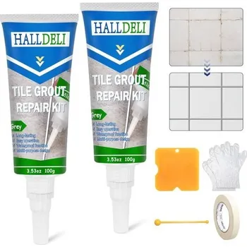 2ks spárovací hmoty 200g šedá