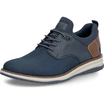Pánské polobotky Pánské polobotky RIEKER 14750-14 modrá W5 47