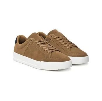 Pánská móda Sneakersy Tommy Hilfiger Th Court Summer Suede FM0FM05517 Hnědá 44