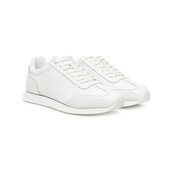 Pánská obuv Sneakersy Calvin Klein Low Prof Runn Laceup Mono HM0HM01896 Bílá 43