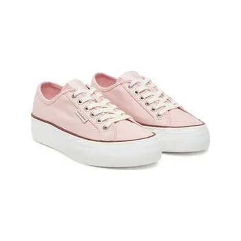 Dámské tenisky Tenisky Calvin Klein Jeans Vulc Flatform Ctn Logo Tag YW0YW01838 Růžová 39