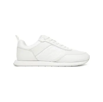 Dámské tenisky Sneakersy Calvin Klein Low Prof Runn Laceup Tape HM0HM01897 Bílá 41