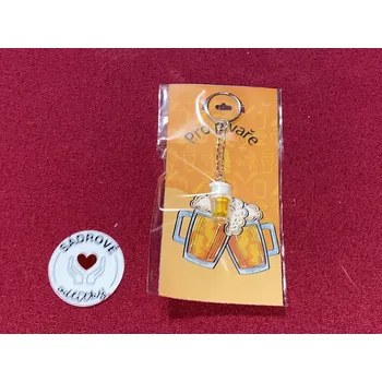 HandMade by VeJa Dárková karta - pro pivaře (oranž)