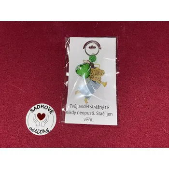 HandMade by VeJa Dárková karta - citát č.25 - Tvůj anděl strážný (B)