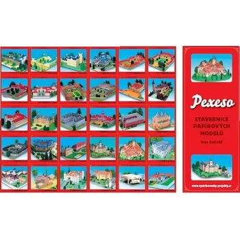 Pexeso Pexeso Stavebnice papírových modelů