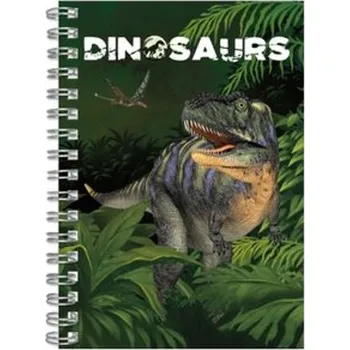 Sešit Spiralový blok A6 Dinosaurus
