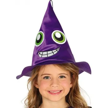 Fialový klobouk čarodějnice