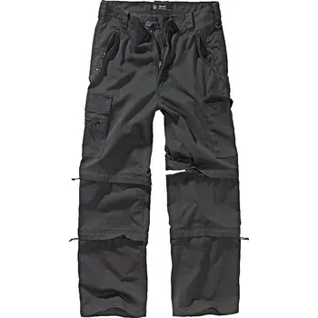 Oblečení a móda BRANDIT kalhoty SAVANNAH odepínací ČERNÉ